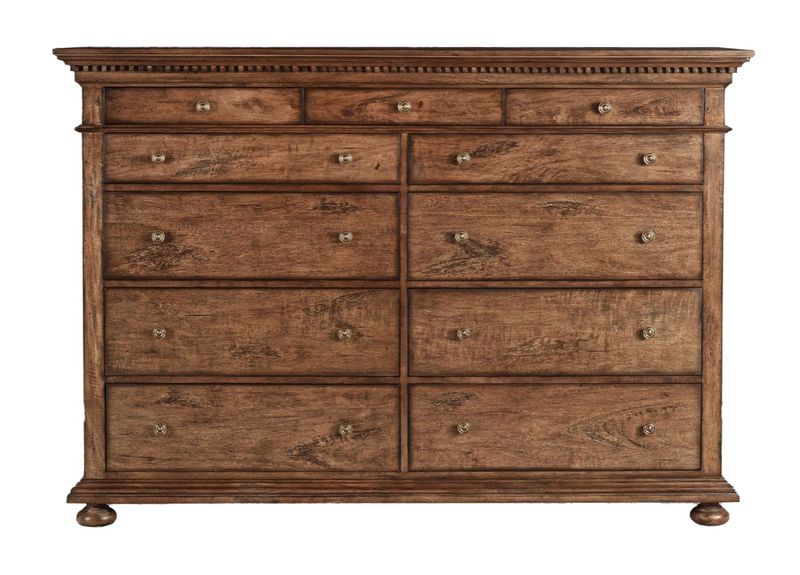 Rustic Pecan Tudor 11 Dr Dresser 71x50