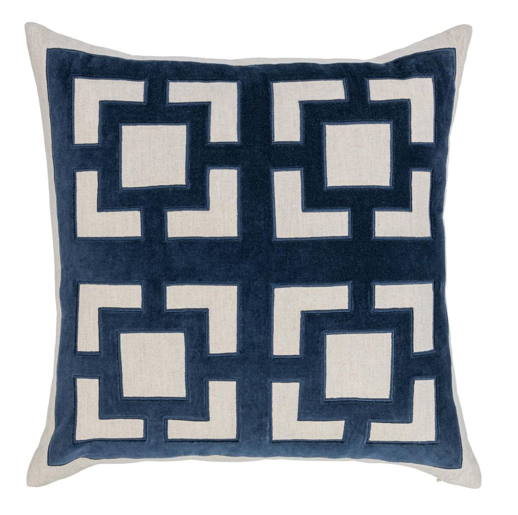 Corbin Navy Blue 22x22