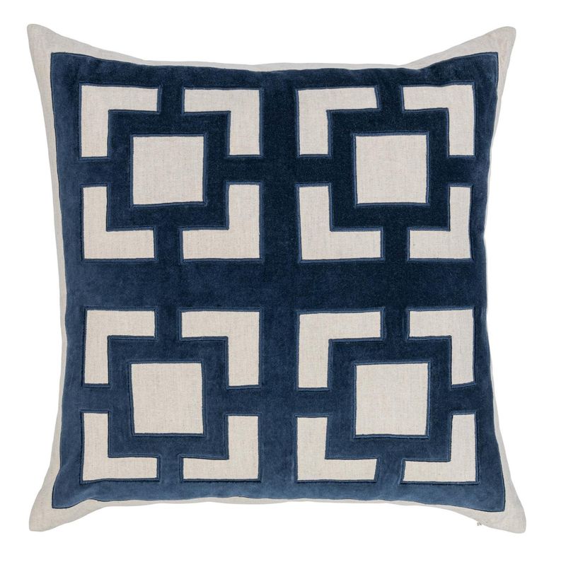 Corbin Navy Blue 22x22