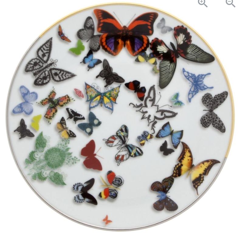 Butterfly Parade Dessert Plate