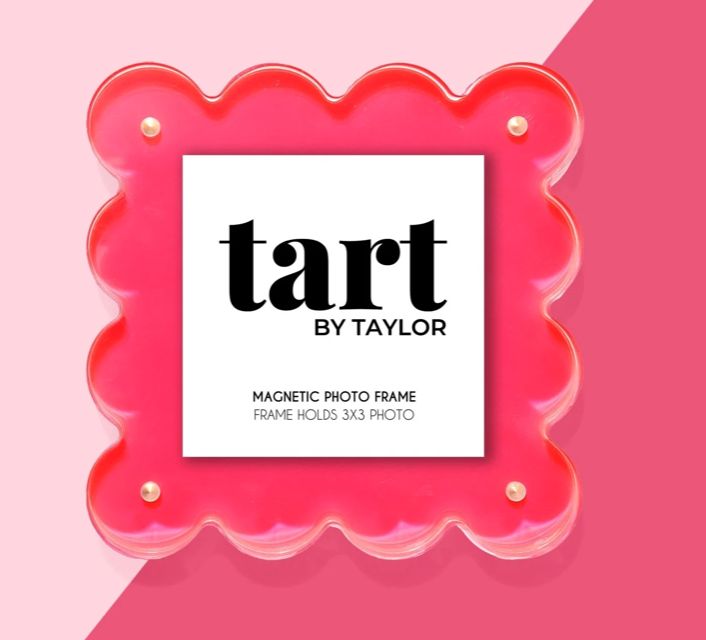 Neon Pink Mini Acrylic Frame