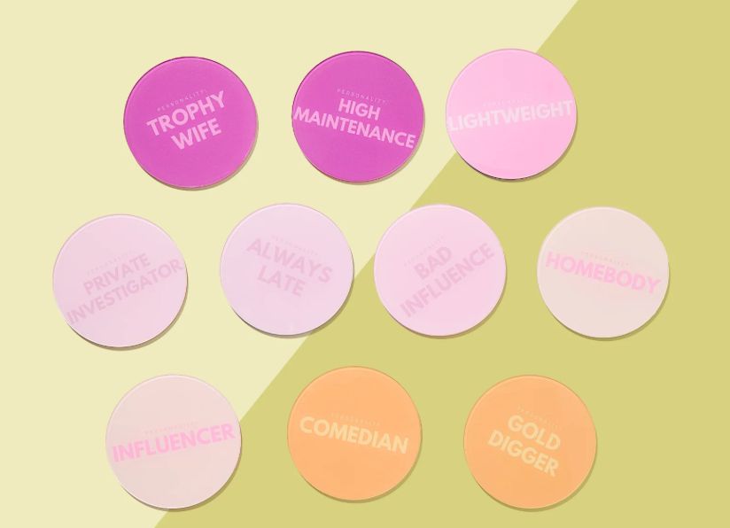 Party Personality Coasters Set of 10