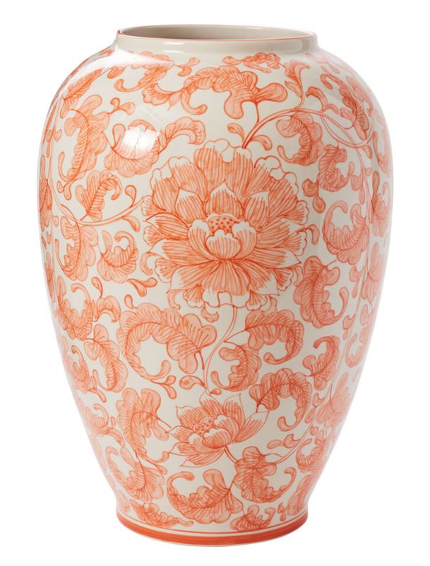 Elodie Vase Coral 18&quot;