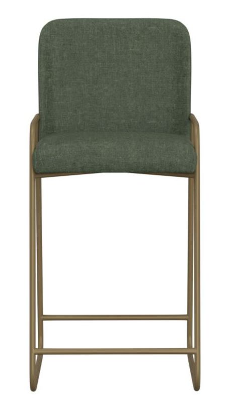 Olive Iron Bar Stool 30"