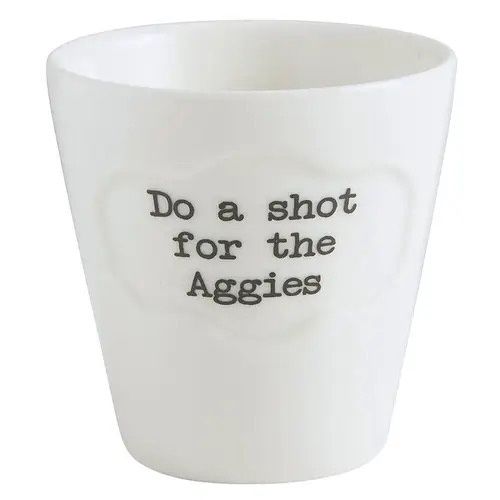 Aggies Shot Glass