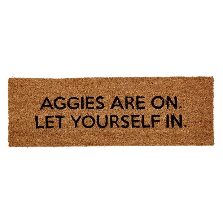 Door Mat Aggies