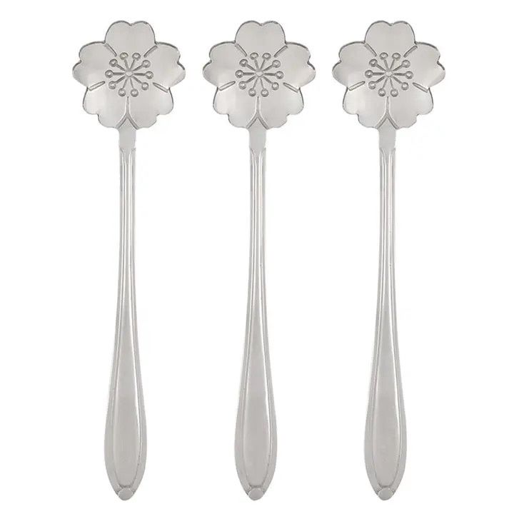 Silver Serving Spoons S/3