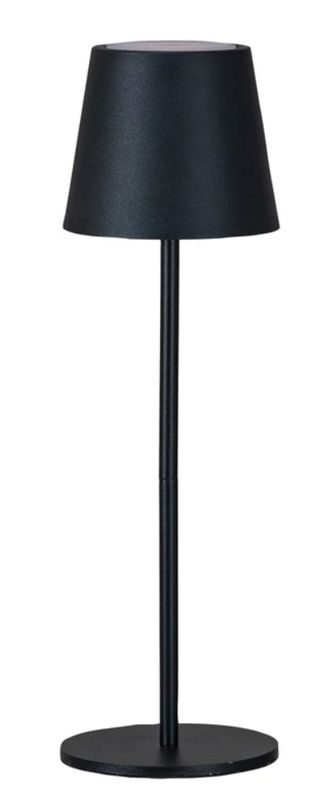 Metal LED Rechargeable Table Lamp w/ Touch Sensor