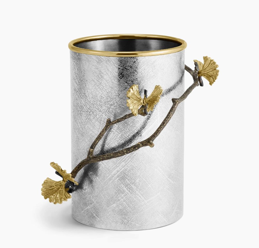 Butterfly Ginkgo Utensil Holder