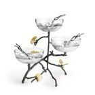 Butterfly Ginkgo Triple bowl Set