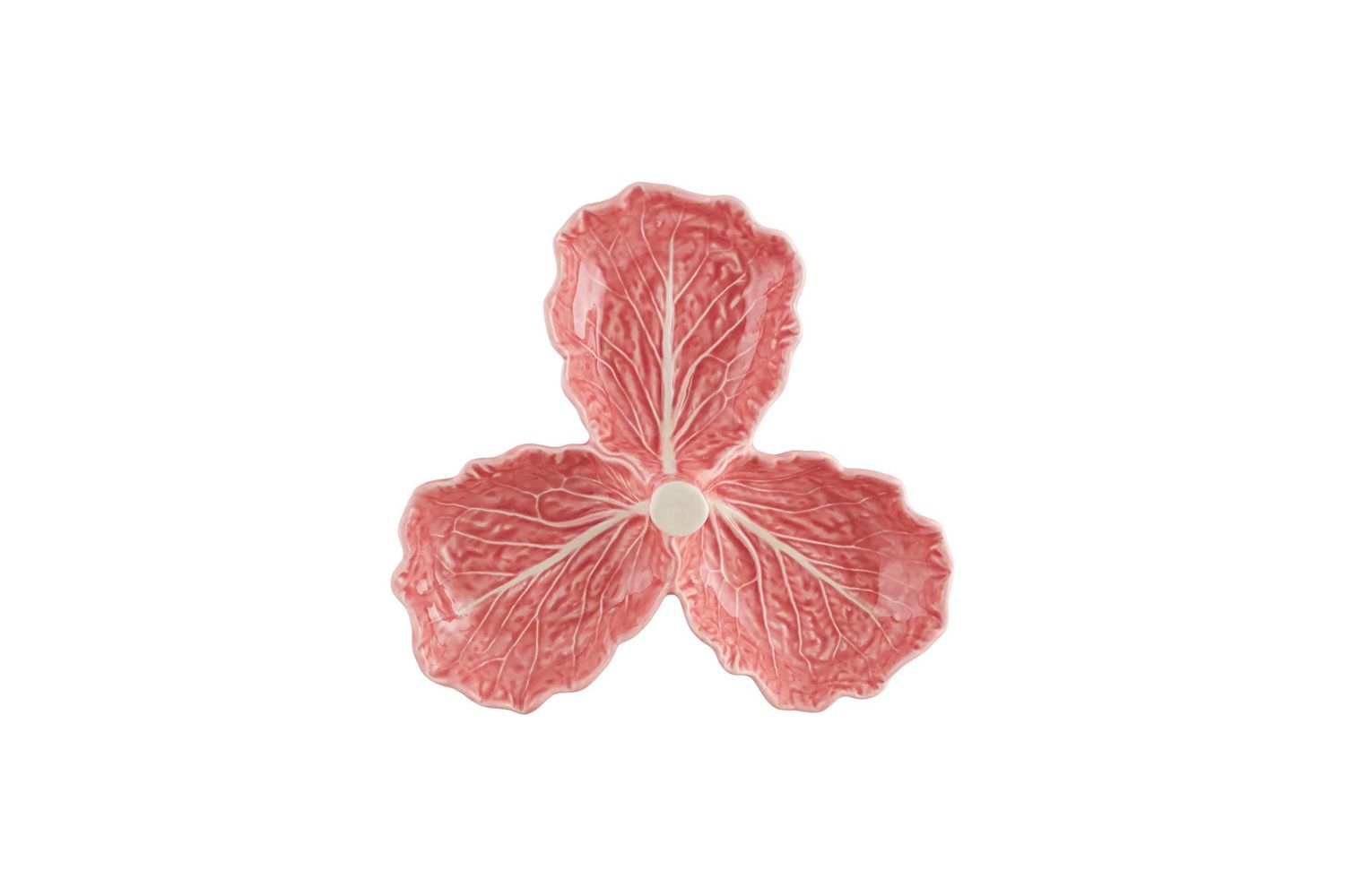 Pink Cabbage Olive Dish 8.5&quot;