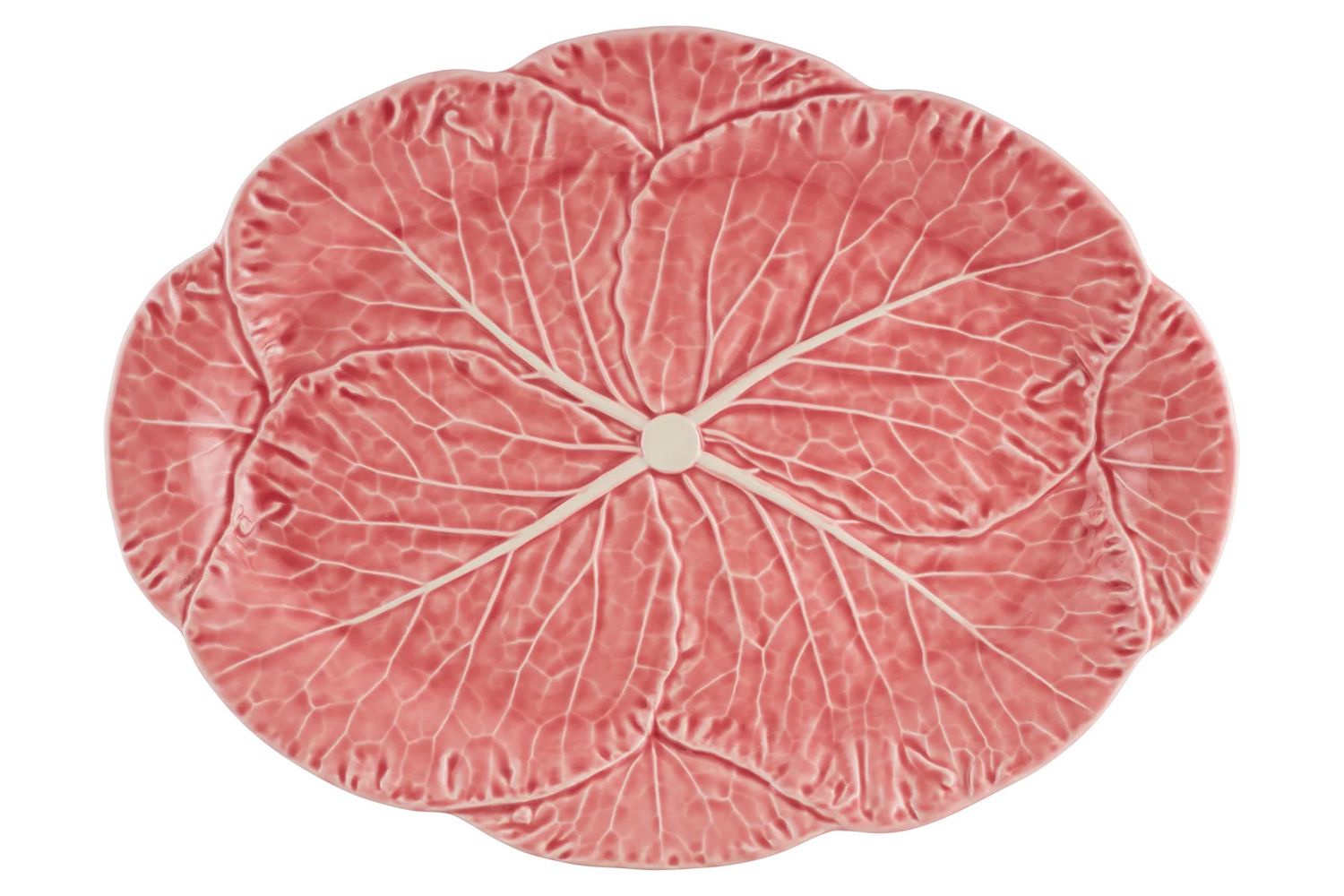 Pink Cabbage Platter 17&quot;