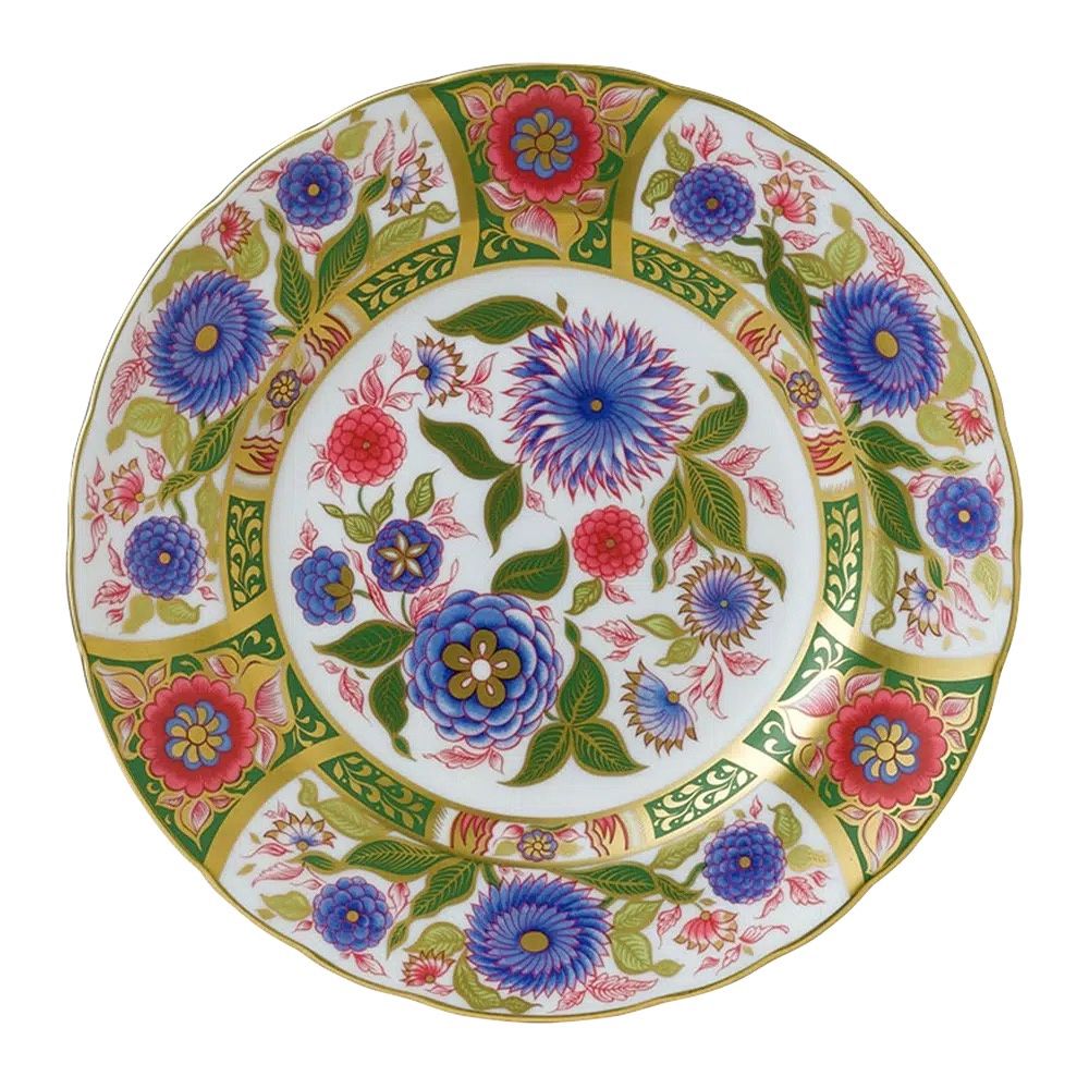 Royal Derby Imari Accent Kyoto Garden Plate