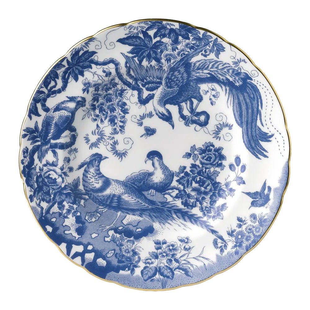 Blue Aves Dinner Plate 11&quot;