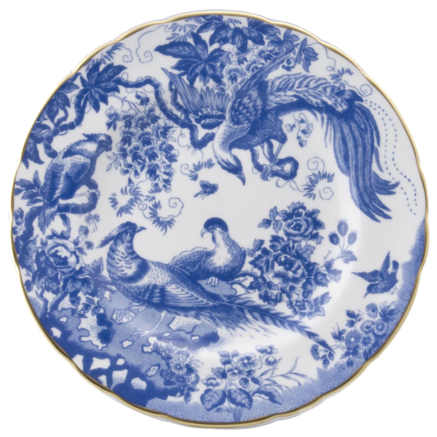 Blue Aves Salad Plate 8&quot;