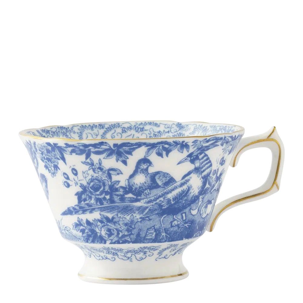 Blue Aves Tea Cup