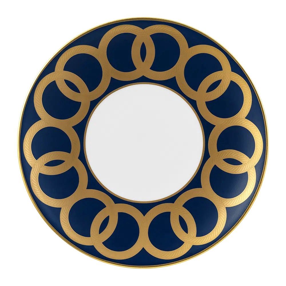 Majestic Navy Blue Dessert Plate 8&quot;