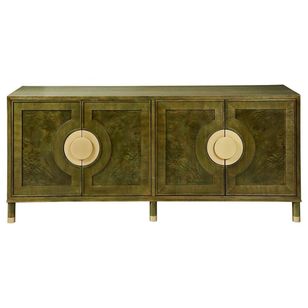 Palais 4 Dr Cabinet Olive 80W X35H X 20D