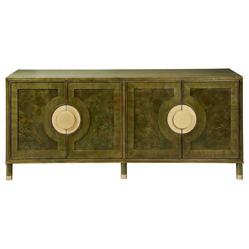 Palais 4 Dr Cabinet Olive 80W X35H X 20D