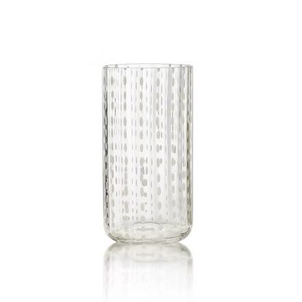 Dash Tall Tumbler S/4 Clear/White