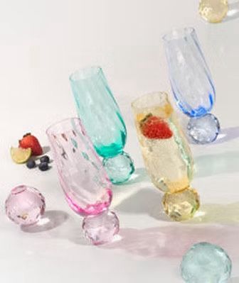 Aurora Assorted S/4 Flutes