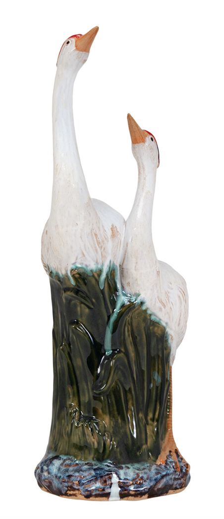 Gazing Herons Figurine
