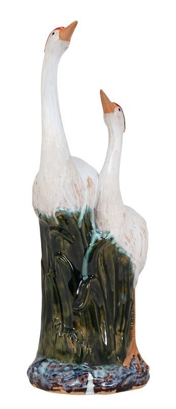 Gazing Herons Figurine