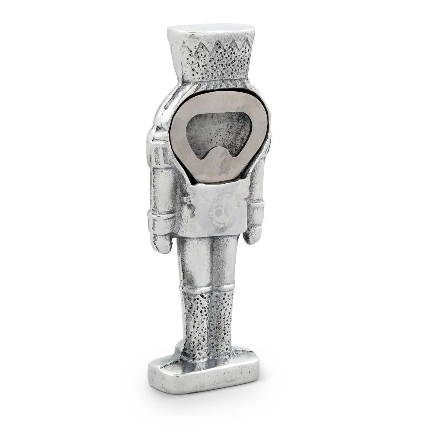 Silver Nutcracker Bottle Opener