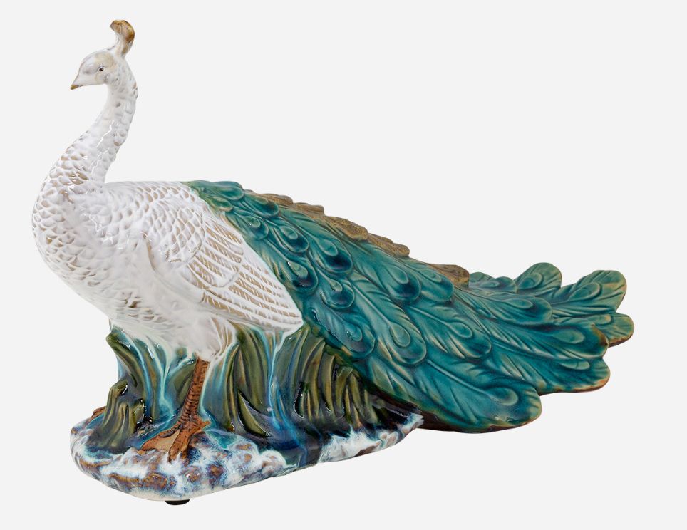 Afshari Peacock Figurine