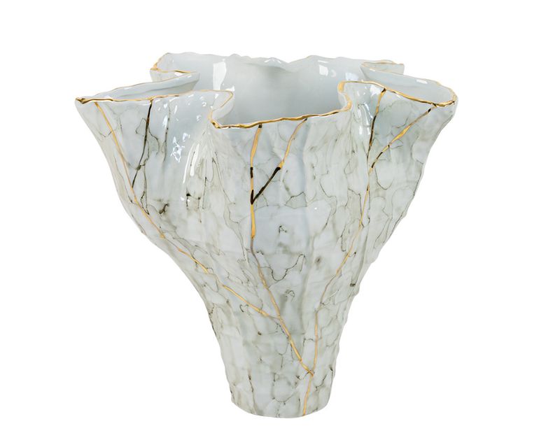 Carmine Tall Vase