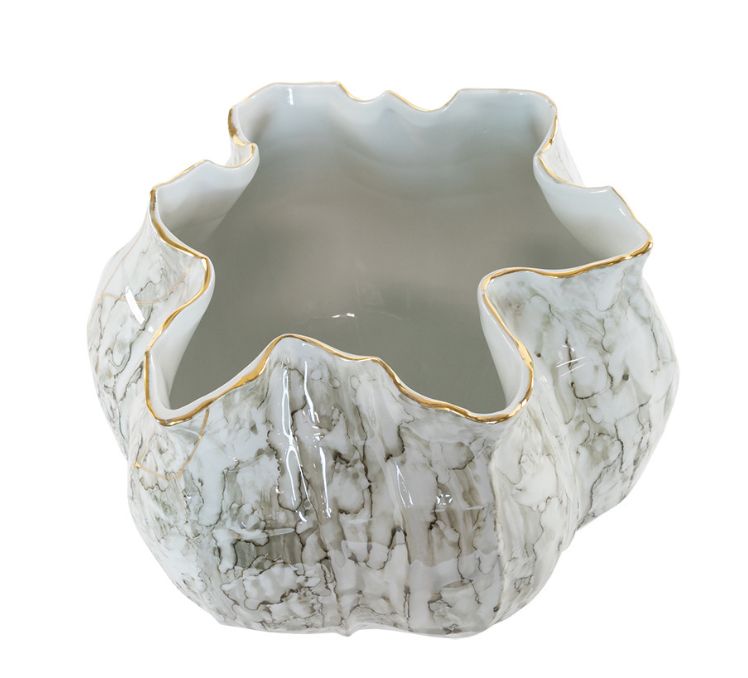 Carmine Short Vase