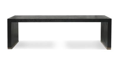 Willingham 7&#39; Console Table W/Metal Base Coffee