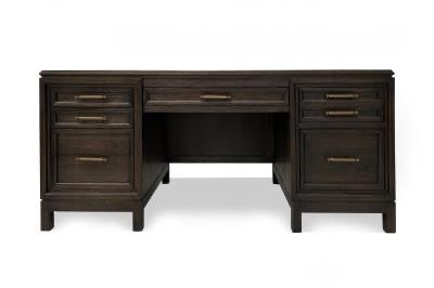 Hannah Desk 66&quot; Dark Black