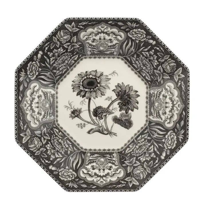 Spode Heritage 14&quot; Octagonal Platter floral