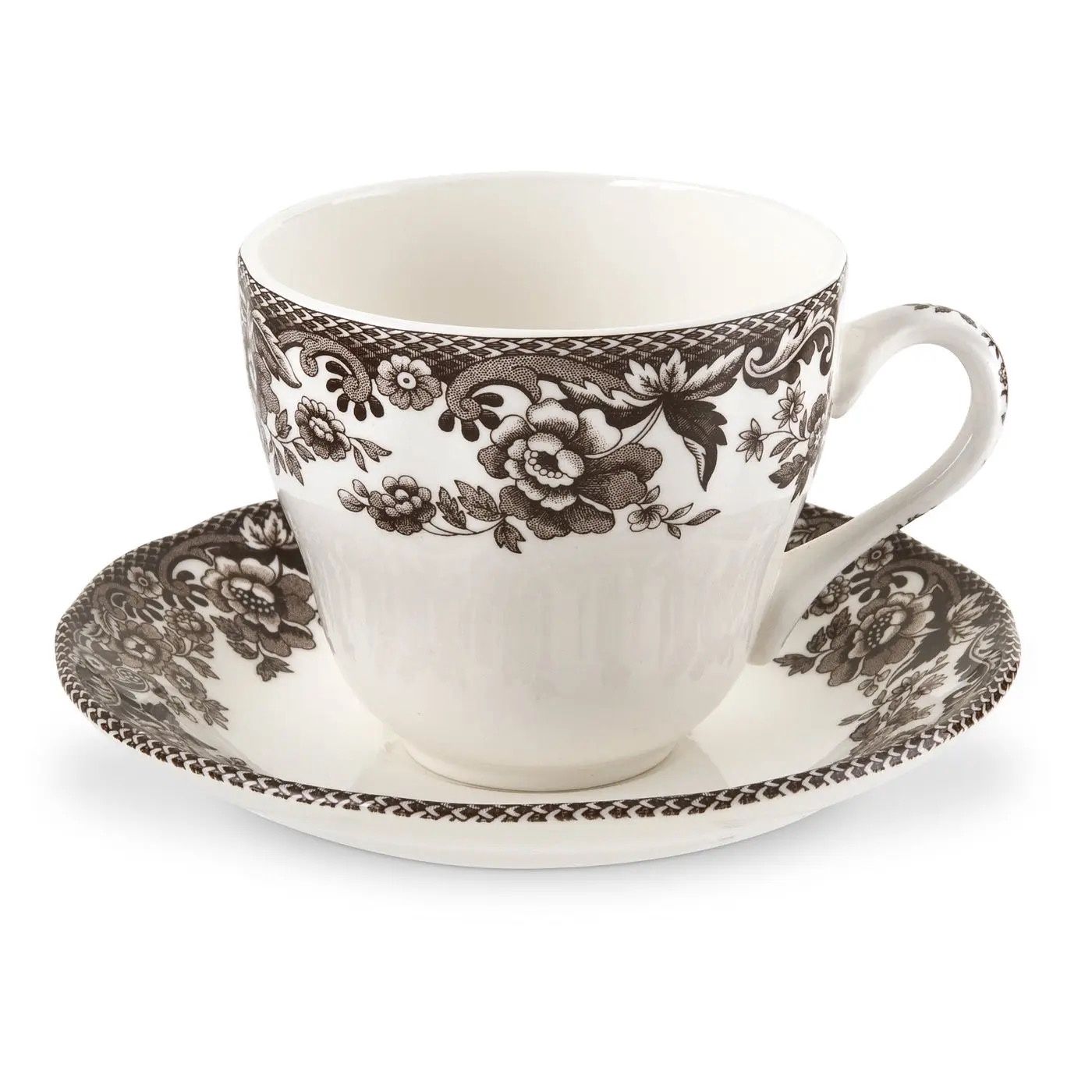 Spode Delamere Tea Cup/Saucer 7oz