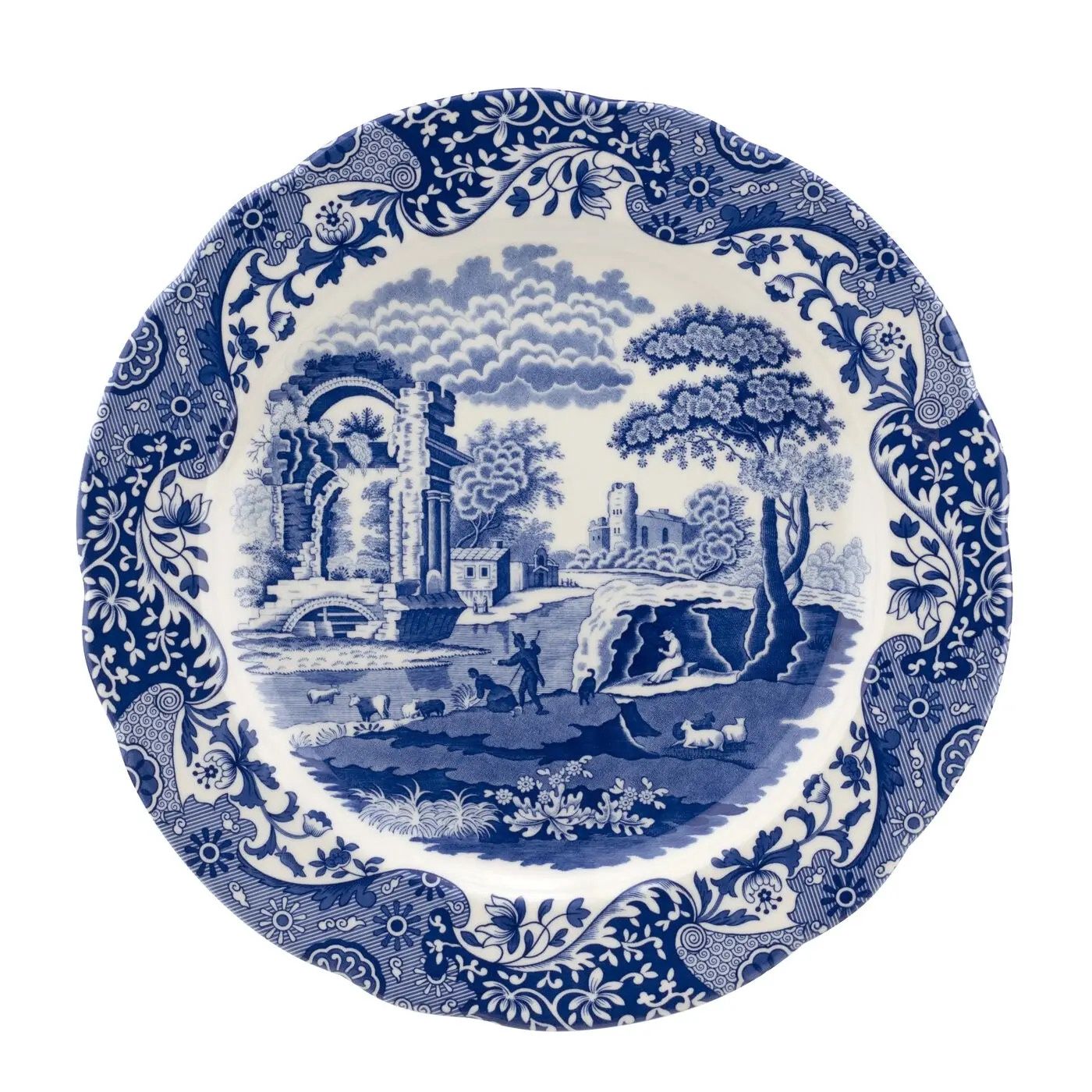 Spode Blue Italian 13&quot; Charger Plate