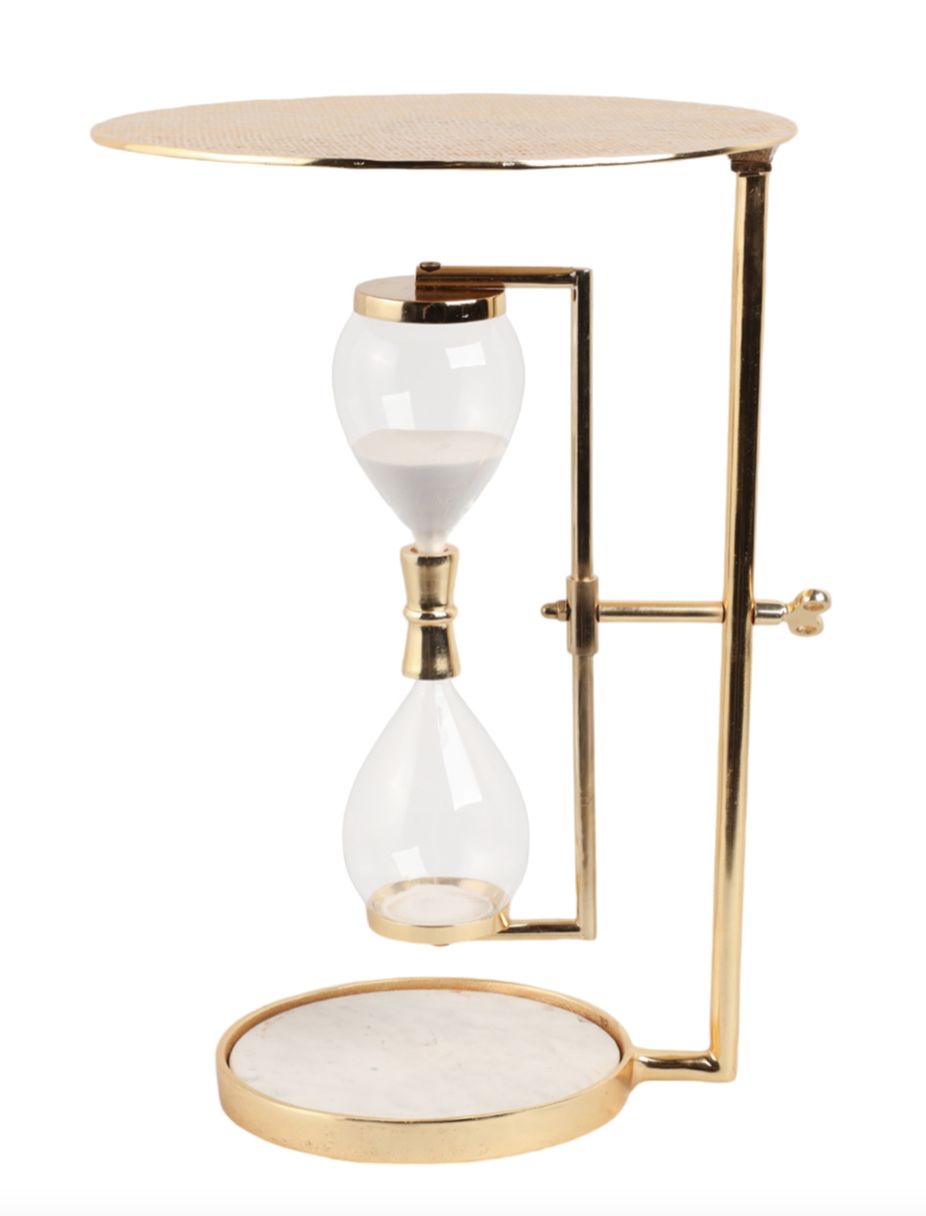 Gold Hourglass Tablee 23&quot;