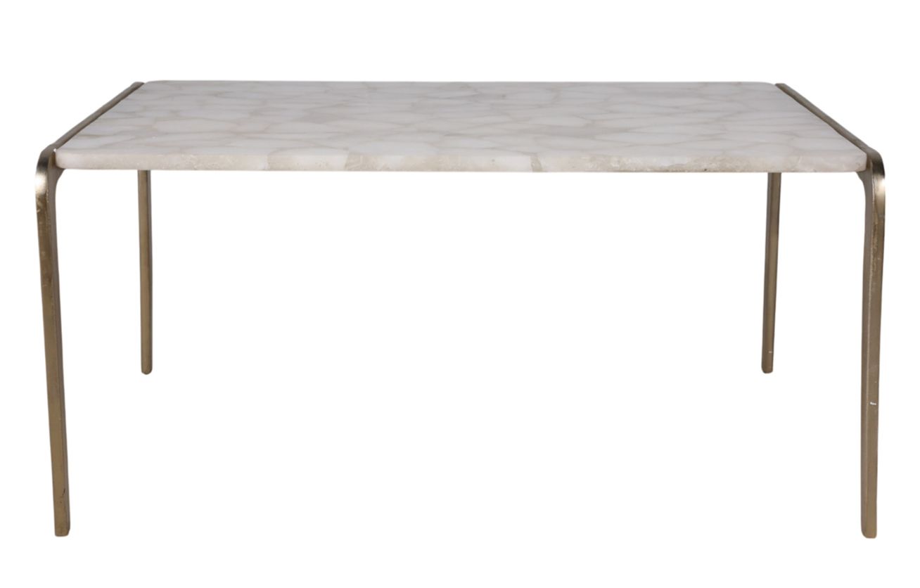 Larimore Quartz Top Coffee Table 40&quot;