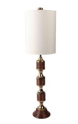 Theodore Wood Lamp 51"