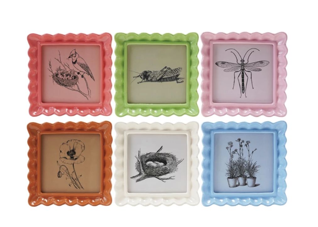 Resin Ruffled Photo Frame 4x4