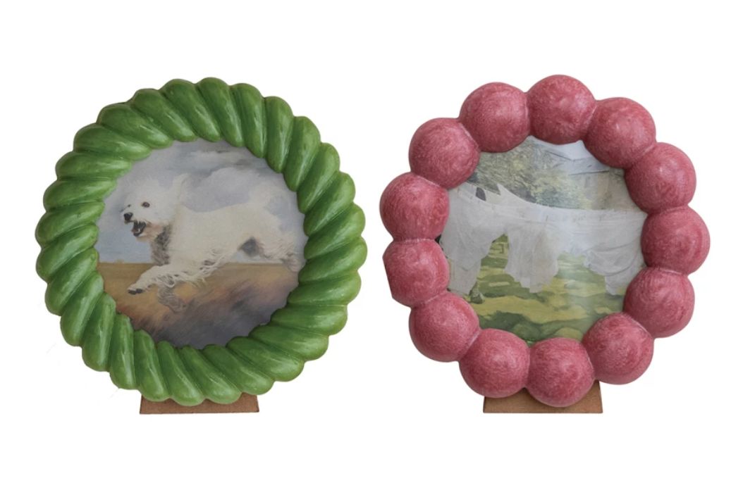 Resin Ball/Twisted 4x4 Photo Frame
