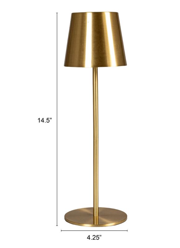 Metal LED Table Lamp with Touch Sensor