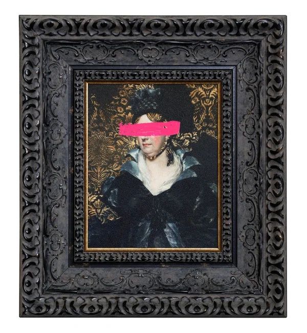Masked Master IV Framed Art 16&quot;X18&quot;