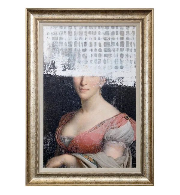 Masked Master II Framed Art 33&quot;X45&quot;