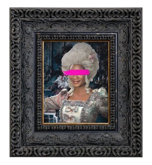 Masked Master III Framed Art 16&quot;X18&quot;