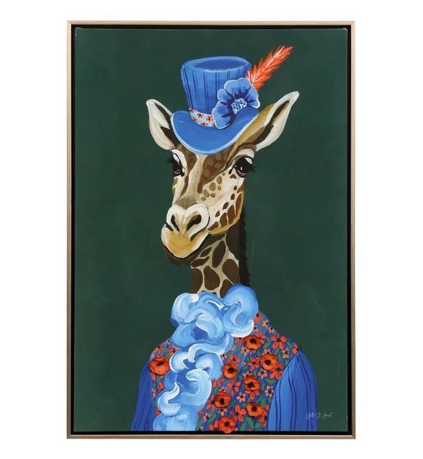 Mr Regal Giraffe Portrait 26&quot;X38&quot;