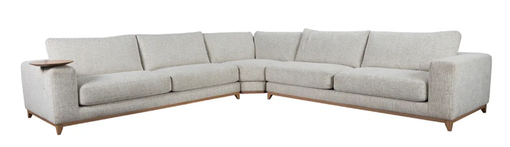 Donovan Sand Sectional 132x132