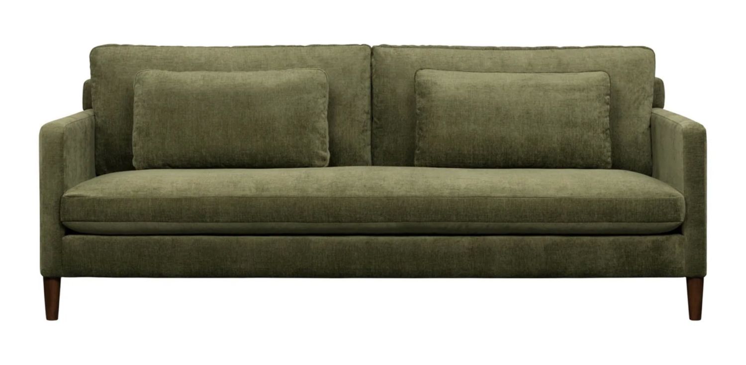Gemma Sofa in Olive 84 x 40 x 33