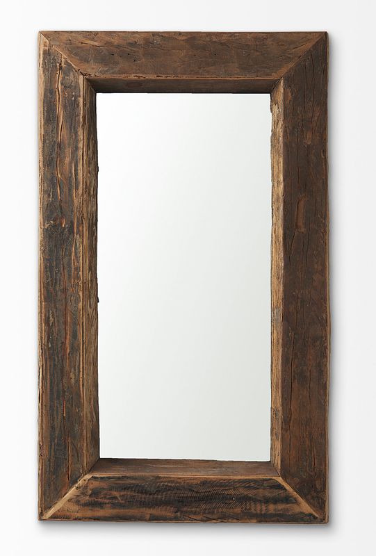 Gerome Wood Mirror 28X48