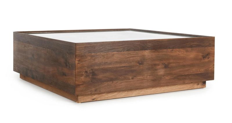 Santa Barbara 49.5" Square Coffee Table Honey